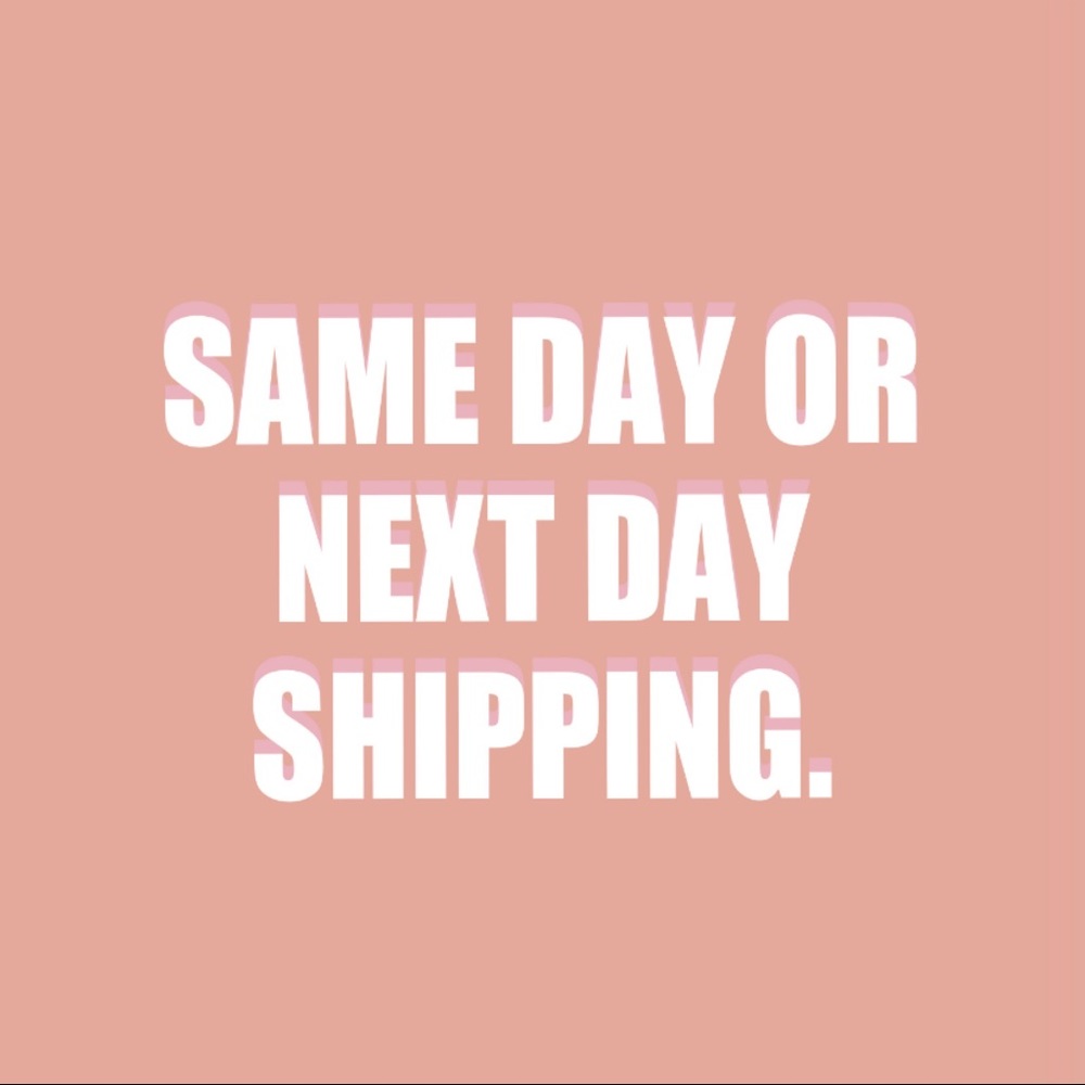 Same Day Or Next Day Shipping!